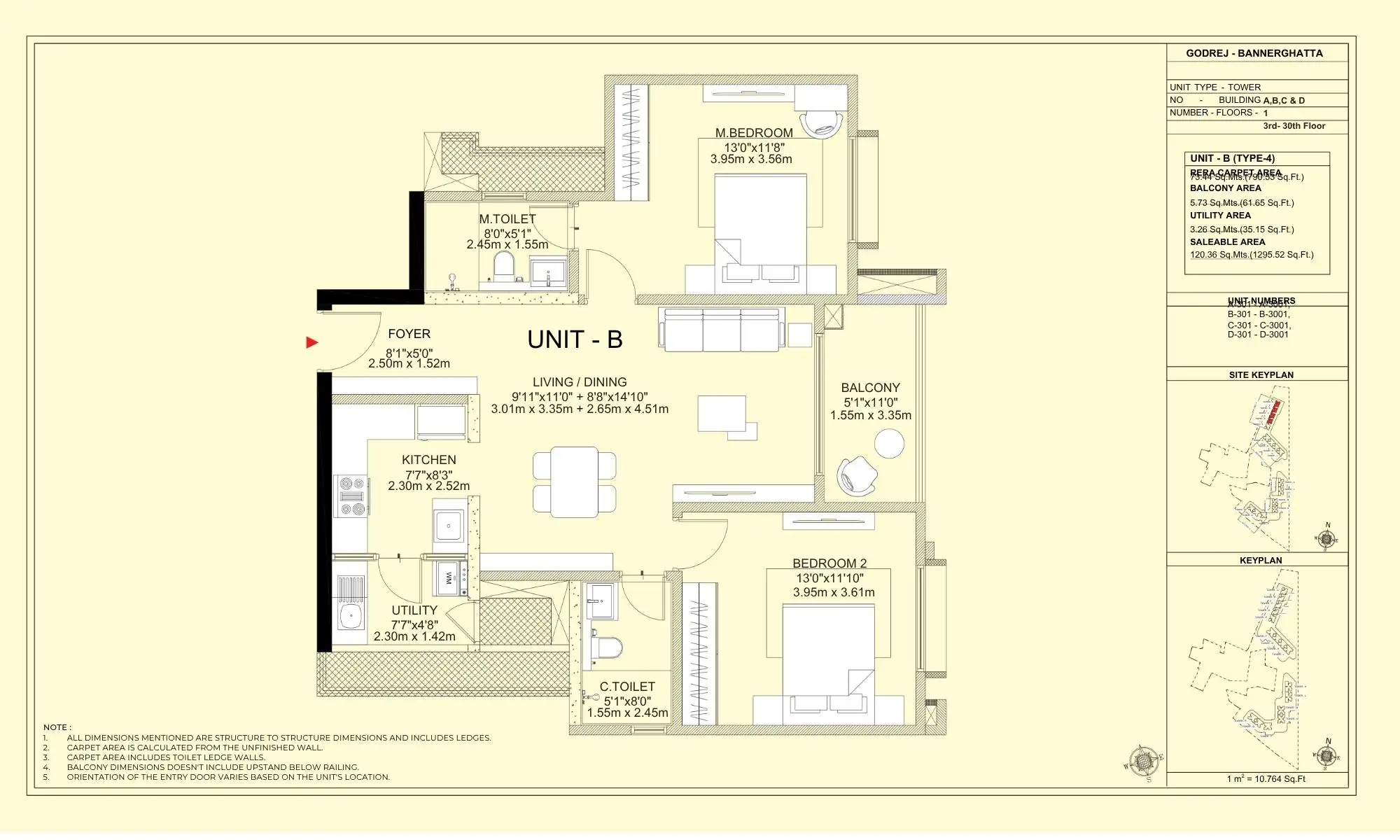 Godrej Sarjapur Floor Plan