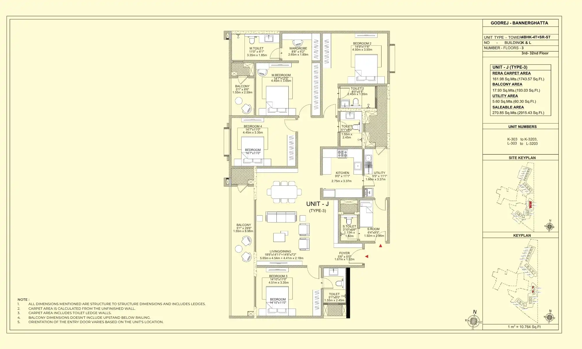 Godrej Sarjapur Floor Plan